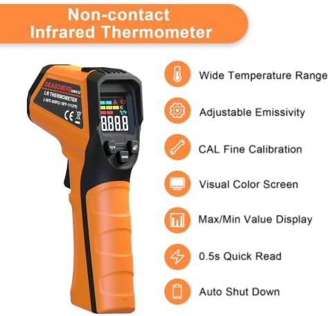 Infrared Thermometer Laser Temperature Gun - Image 2