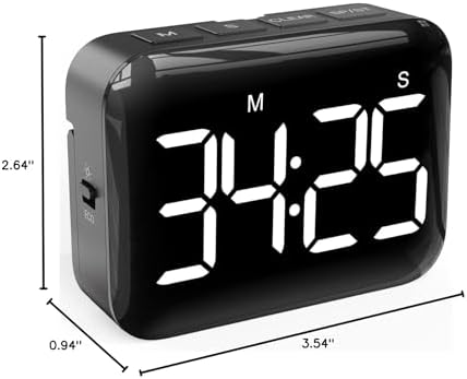 Digital Kitchen Timer, Magnetic Large Display - Image 7
