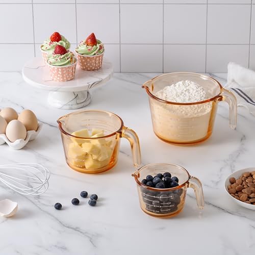 COOK WITH COLOR Glass Measuring Cups - Image 5