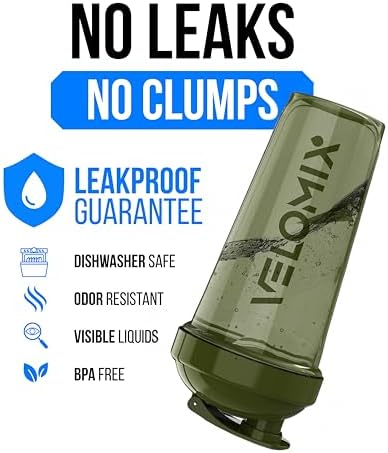 VELOMIX 2 Pack 28oz Protein Shaker Bottle - Image 3