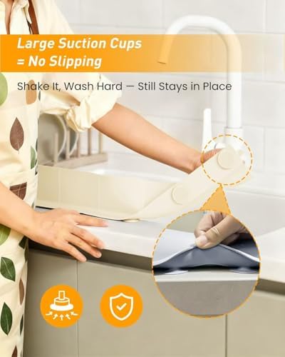 Silicone Sink Splash Guard 18" 23" 30" - Image 3