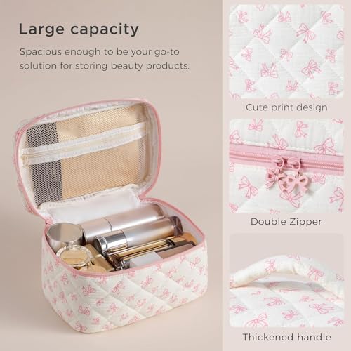 HBselect Quilted Makeup Bag - Image 3