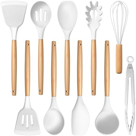 E-far Silicone Cooking Utensils Set by E-far