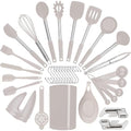 Silicone Kitchen Cooking Utensils Set by BECBOLDF