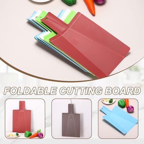 uxcell Foldable Cutting Board 15"x8.5" Plastic Folding Cutting Board White - Image 4
