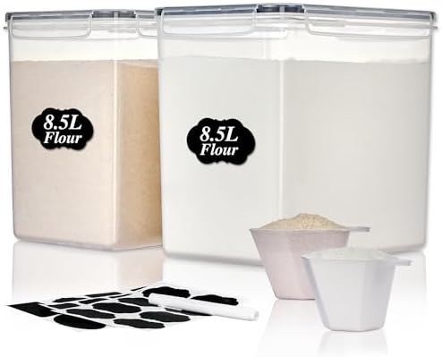 Vtopmart 8.5L Extra Large Flour Sugar Storage Containers by Vtopmart