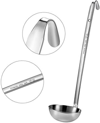 Meekoo 3 Pieces Stainless Steel Ladles - Image 4