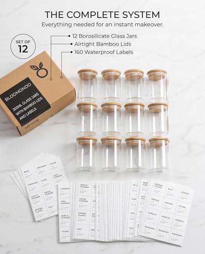 Bloomondo Glass Spice Jars - Image 6