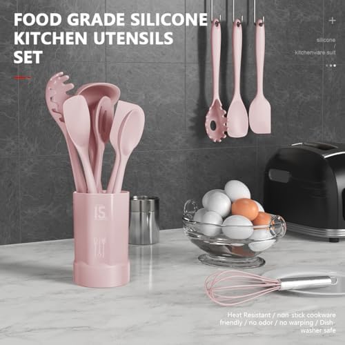 AOTHOD Silicone Cooking Utensils Set - Image 2