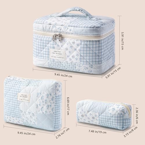 HBselect Quilted Makeup Bag - Image 5