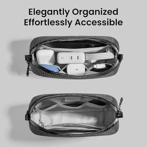 tomtoc Electronics Organizer Travel Case Performance, Cable Tech Pouch - Image 5