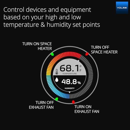 YoLink Smart Wireless Temperature & Humidity Sensor, Wide Temp Range - Image 4