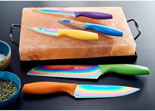Hampton Forge Titanium 10-Piece Kitchen Knife Set - Image 5