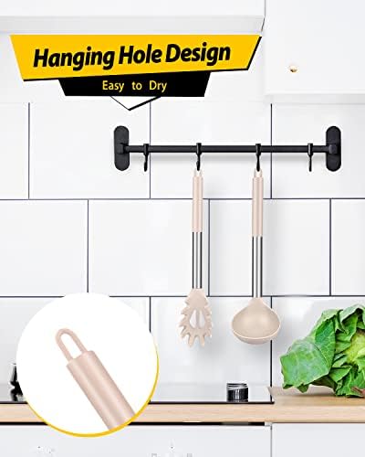 BUNDLEPRO Silicone Soup Ladle and Pasta Spoon Set, 2 Pack - Image 6