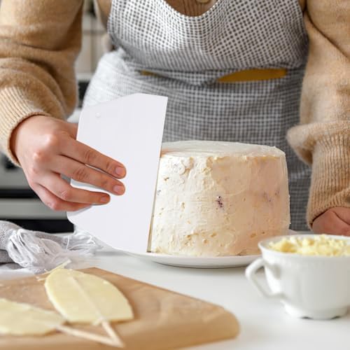 2Pcs Plastic Cake Scraper Smoother - Image 5