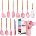 Kitchen Utensils Set with Holder by V-TOWER