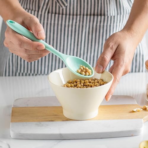 2 Pcs Mini Silicone Spoons, 8 Inch Mixing Spoons - Image 7