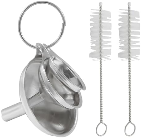 3Pcs Stainless Steel Funnels by Unlorspy