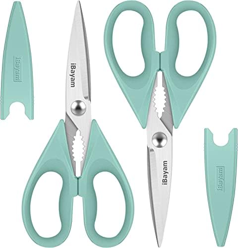 iBayam Kitchen Scissors, Aqua Sky by iBayamDirect