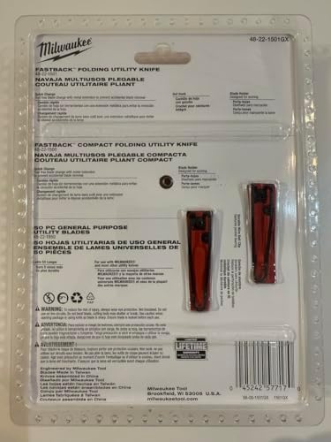 Milwaukee Fastback Flip Utility Knife 2 Piece Set - Image 6