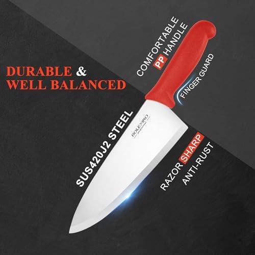 Chef Knife Set, 8 Inch Professional Kitchen Knife - Image 3