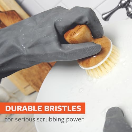 Full Circle Bubbly Palm Brush, Dish Scrub Brush - Image 3