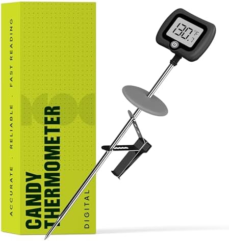 Digital Candy Thermometer with Pot Clip, Instant Read Kitchen Thermometer by Craft911byLIME