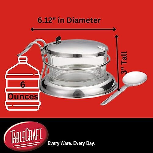 TableCraft 357 Condiment Jar Set - Image 2
