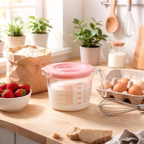 6 Pcs Glass Measuring Cups - Image 3