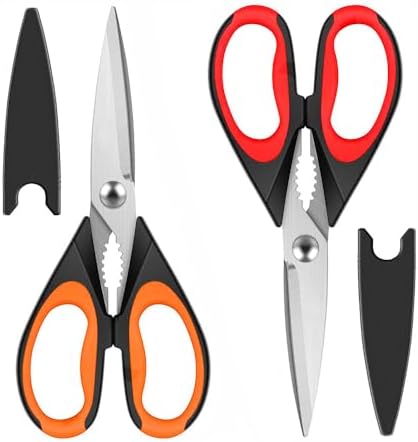 Kitchen Scissors All Purpose Heavy Duty, Kitchen Utensils Set, Stainless Steel by HFLYJPYW