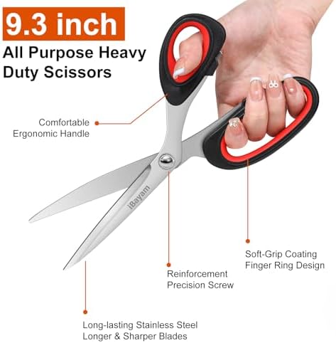 iBayam All Purpose Heavy Duty Scissors - Image 2