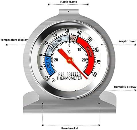 MEANLIN MEASURE 5Pcs Refrigerator Thermometer - Image 3