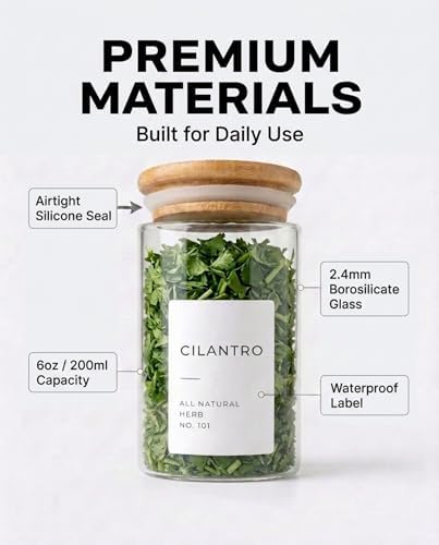 Bloomondo Glass Spice Jars - Image 5