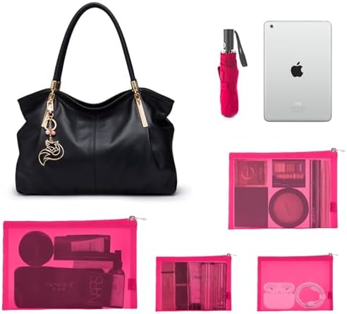 EASYFUN Mesh Pouch, Make up Bag - Image 5