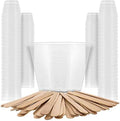 Pouring Masters 2 Oz Liquid Measuring Cups, 100 Pack by PouringMasters