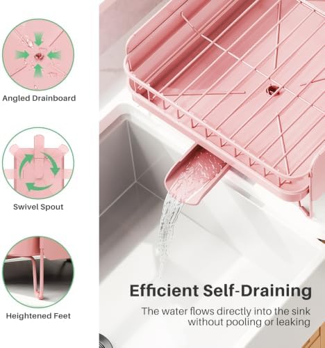 Large Expandable Dish Drying Rack - Image 4