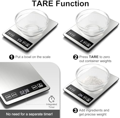 Fuzion Food Kitchen Scale 22lb/0.1oz - Image 5