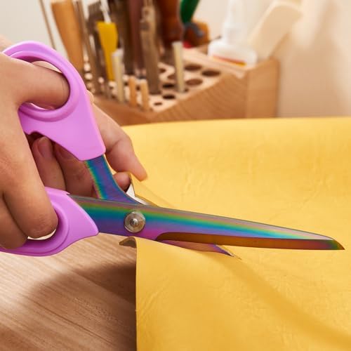 10" Scissors All Purpose, Heavy Duty Office Scissors - Image 7