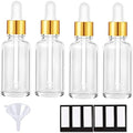 PrettyCare 4 Pack 1oz Dropper Bottles by PrettyCare