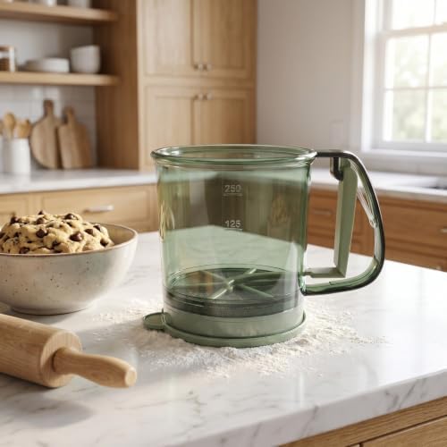 Measuring Sifter for Baking: Double-Layer Handheld Sifter - Image 5