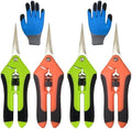 5 Pack Pruning Shears, Garden Shears by lengnoyp