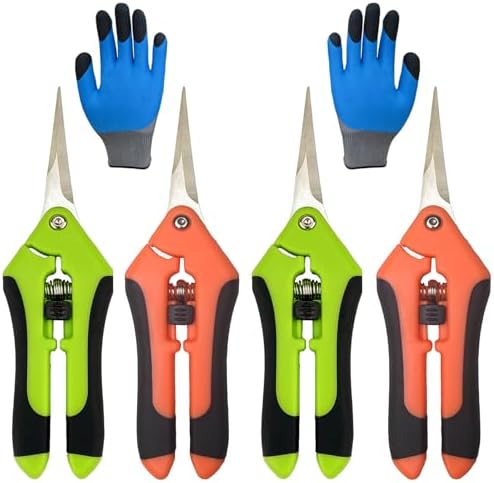 5 Pack Pruning Shears, Garden Shears by lengnoyp