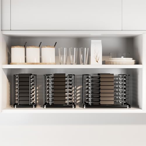 Stackable Food Container Lid Organizer - Image 6