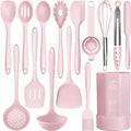 AOTHOD Silicone Cooking Utensils Set by Safeandsuitableforuse