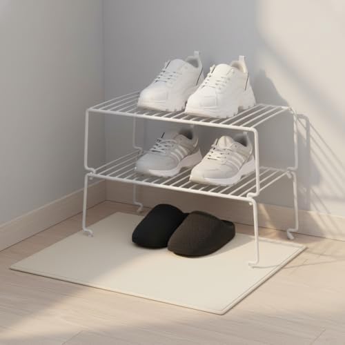 6-Pack Large Multi-Level Organizer Rack, Kitchen Shelves - Image 5