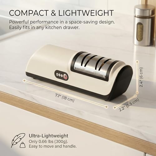 Electric Knife Sharpener, 2-Stage Automatic - Image 2