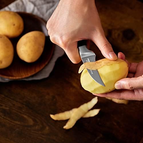 OAKSWARE Bird Beak Paring Knife, 2.75 Inch Razor-Sharp Pro Tourné Knife - Image 5