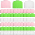 60 Pcs Plastic Dough Scraper, Plastic Bench Scraper by HOFURME