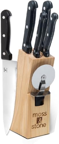 Moss & Stone 7 Pcs Small Kitchen Knife Set by Mossstone