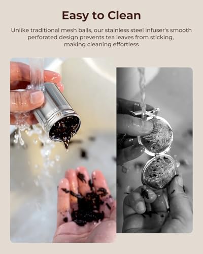 2 Pack Reinmoson 304 Stainless Steel Tea Infuser - Image 4